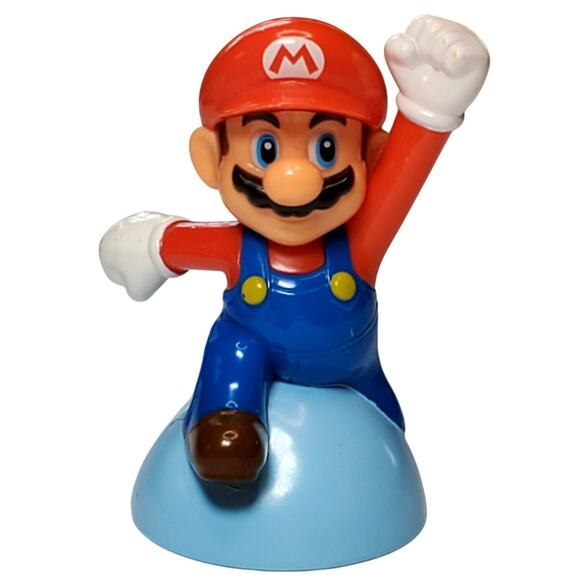 Nintendo Mario Super Mario Bros Figure Toys McDonalds 4" Untested - Picture 1 of 6